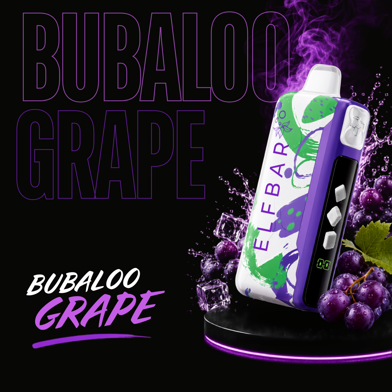 Elfbar SWEET KING 40K || BUBBALOO GRAPE