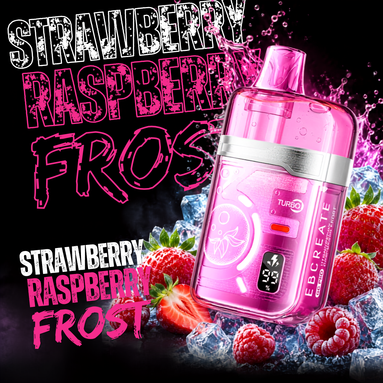 ELFBAR BC PRO 40K || STRAWBERRY RASPBERRY FROST